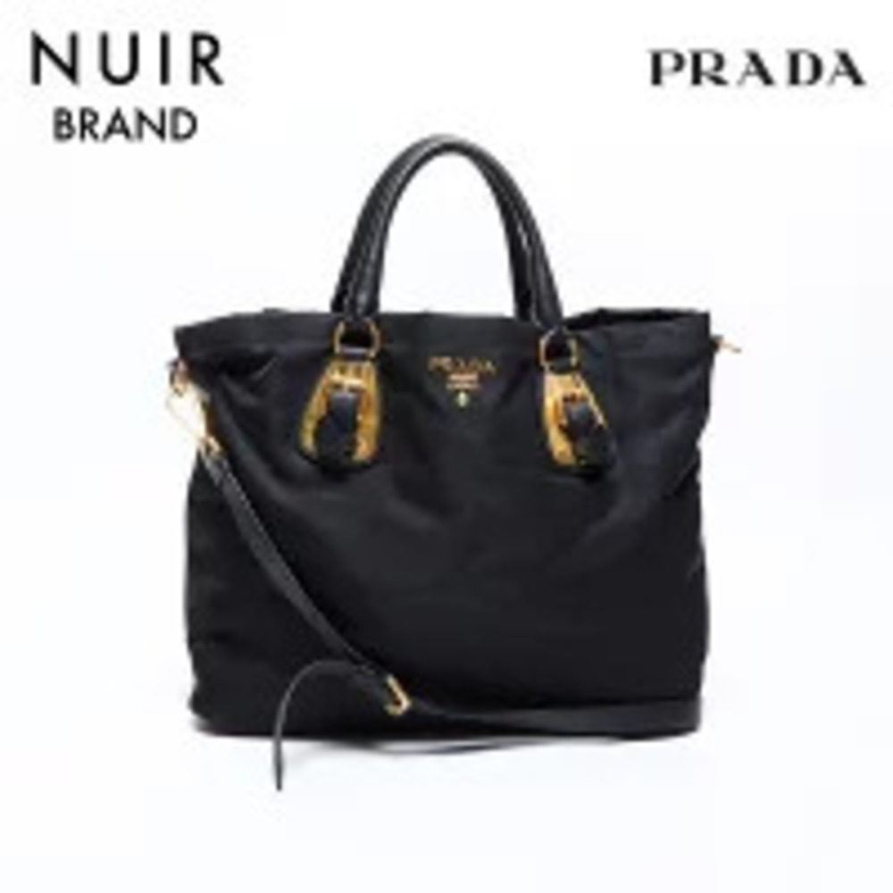 Prada Tessuto Handbag Shoulder Bag black